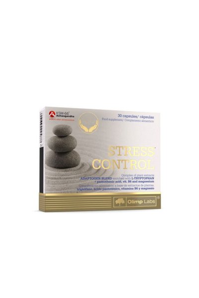 Olimp Stress Control - Supliment din Plante, 30 capsule