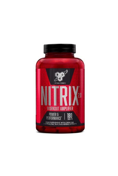 BSN Nitrix 2.0 - Pre-antrenament, 180 tablete