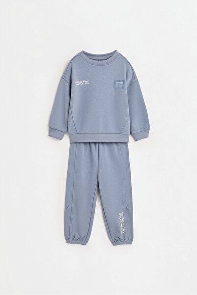 LEFTIES ERKEK ÇOCUK & BEBEK Desenli sweatshirt ve pantolon takımı