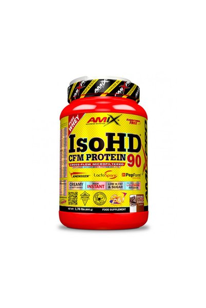 AMIX Iso HD CFM Protein 90 - Izolat Proteic din Zer, Dublu ciocolată albă, 800 g