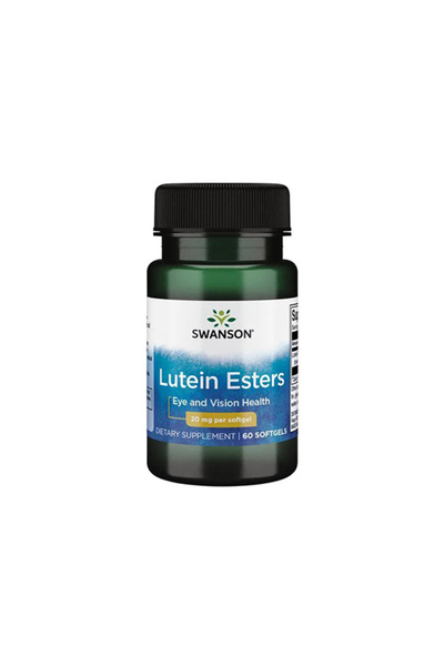SWANSON Lutein Esters 20mg - Supliment din Plante, 60 capsule moi