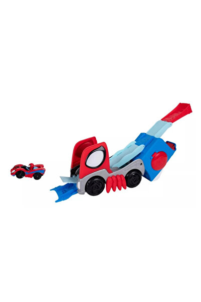 NW NessiWorld Truck and Metal Vehicle That Turns into a Race Track
