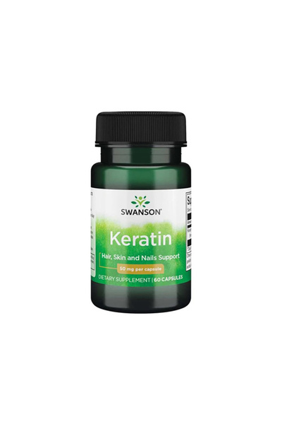 SWANSON Keratină 50mg. 60 capsule
