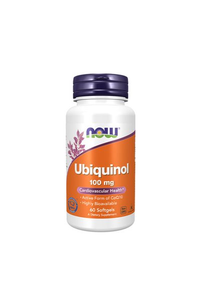 Now Ubiquinol 100mg - Ubiquinol (Coenzima Q10), 60 capsule moi