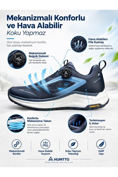 HUMTTO ÖZARI - Öİ016 ORTOPEDİK TABAN MEKANİZMALI SNEAKER AYAKKABI
