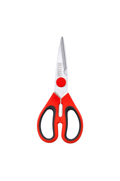 DELCASA 3-in-1 Kitchen Scissors, Stainless Steel Blade, DC2356 | Utility Shea...