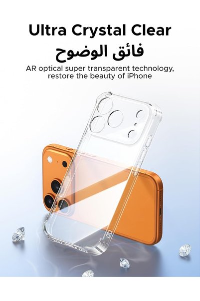 Ugreen Airbag clear case For iPhone 17 Pro Max/18 Pro Max