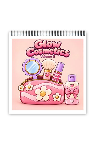 Legendary Gifts Carte de colorat, 45 de ilustrații Glow Cosmetics - Volumul I...