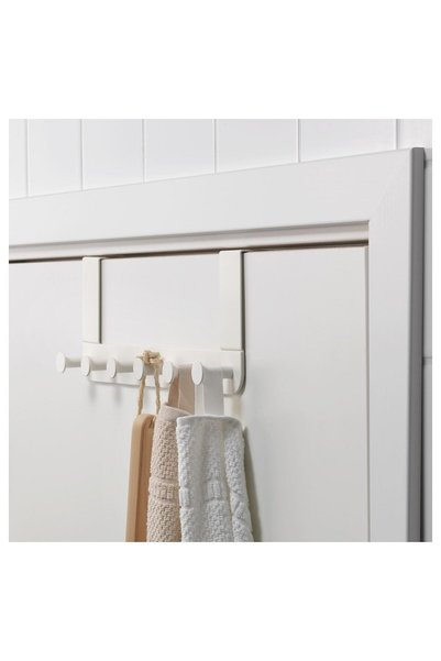 IKEA 2 Adet Kapı Arkası Askısı 35 Cm X 13 Cm Çelik