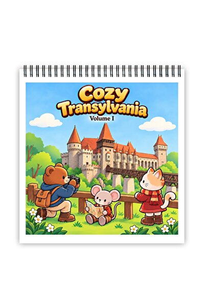 Legendary Gifts Carte de colorat, 40 de ilustrații Cozy Transylvania - Volumu...