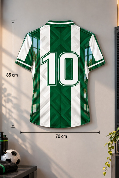 Decorita Forma Şekilli Cam Tablo | Taraftar Tablosu | Patentli Ürün