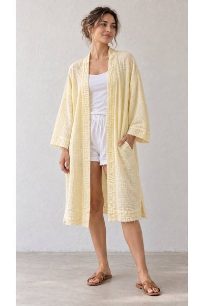 Efesan Cepli Müslin Kimono