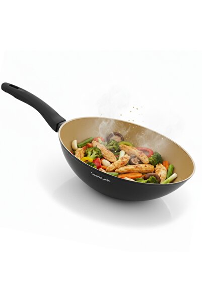 Florentyna Tigaie Wok 28 cm Ceramică Inducție Florina AmVegan de Gessler