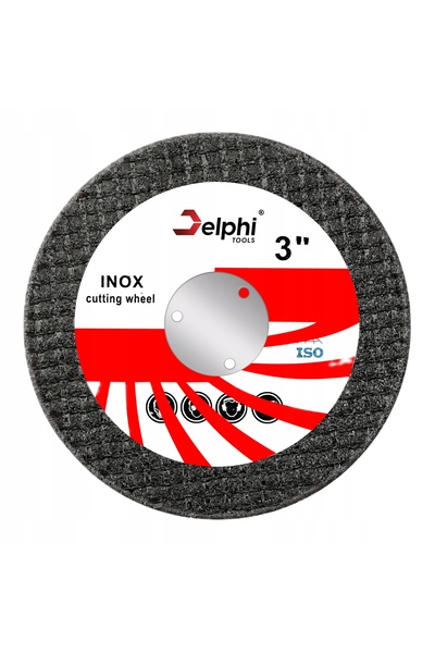 Delphi Tools Set de discuri abrazive de 75 mm pentru tăiere metal, lemn, beto...