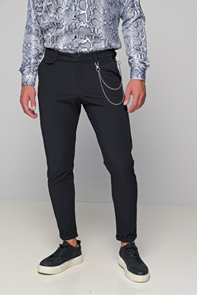 BEN TAILOR ΠΑΝΤΕΛΟΝΙ ELITE TAILOR FIT - ΜΑΥΡΟ
