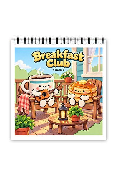 Legendary Gifts Carte de colorat, 44 de ilustrații Breakfast Club - Volumul I...