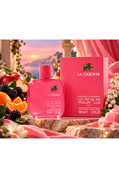 la casona Soft Eau De Toilette 100ml | Smooth & Subtle Fragrance for Men