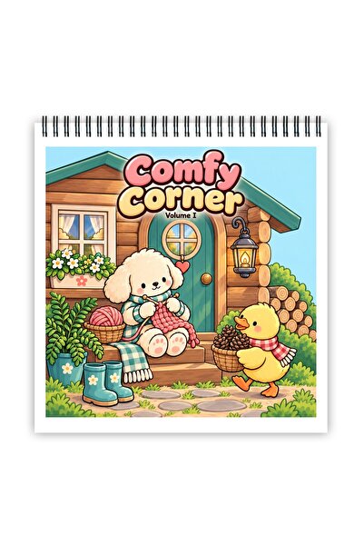 Legendary Gifts Carte de colorat, 50 de ilustrații Comfy Corner - Volumul I, ...
