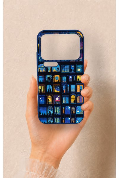 Vip Case Xiaomi Mi 17 Pro 5g Compatible Night City Stories Patterned Silicone...