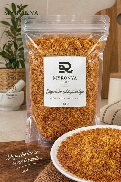 myronya Diyarbakır Yöresel Şehriyeli Bulgur 1 Kg | Geleneksel Diyarbakır Bulg...