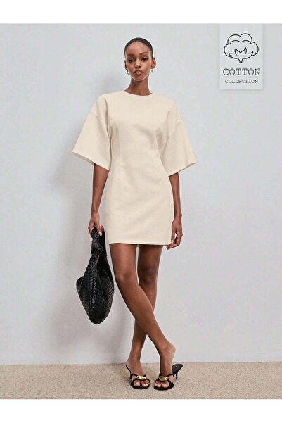 Sheya Rochie mini, crem