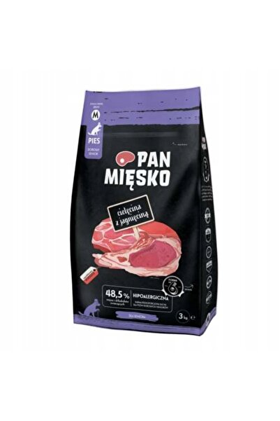Pan Mięsko Hrană uscată pentru câini cu vită și miel Chow Chow M