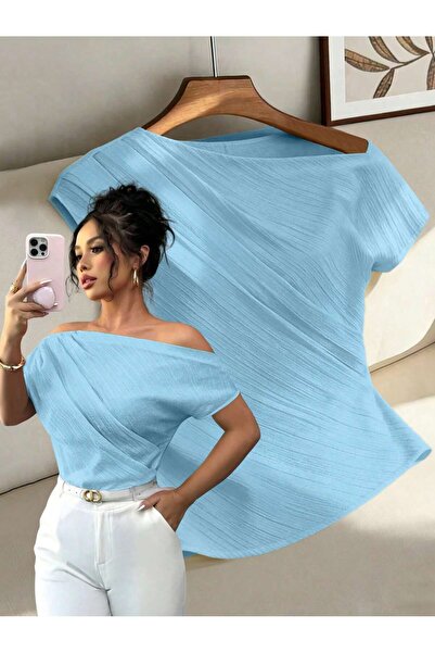 Sheya Short-Sleeved shirt, blue
