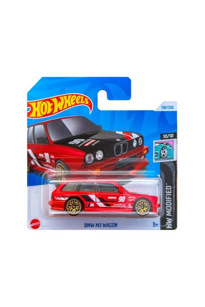 HOT WHEELS Mașină BMW M3 Wagon, model auto, roșu, 1:64