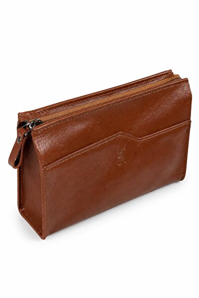 SANAT LEATHER Geantă pentru bărbați Ares Model, 100% din piele de vacă autent...
