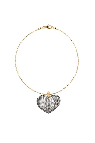 neslyaccessories قلادة سلكية لامعة