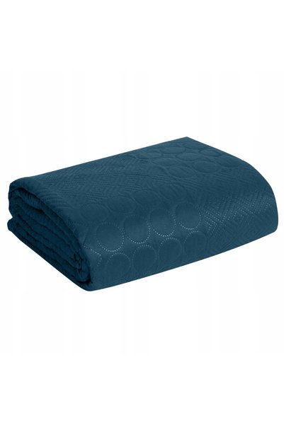 Eurofirany Cuvertură decorativă pentru pat 220x240 Boni 5 Granat Geometric