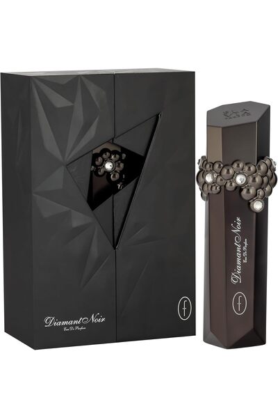 FLAVIA Diamant Noir Eau de Parfum, Woody Fragrance with Lemon and Iris, 100ml