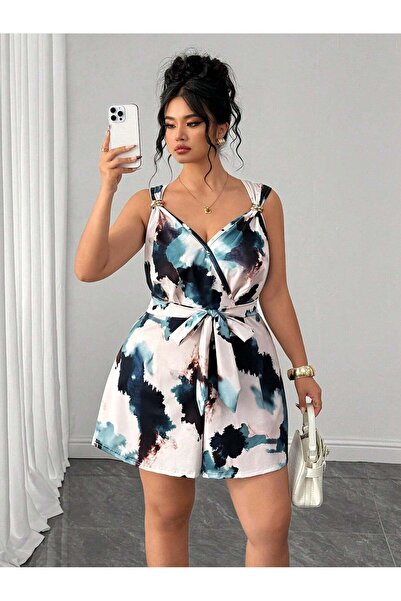 Sheya Short jumpsuit, mix colors