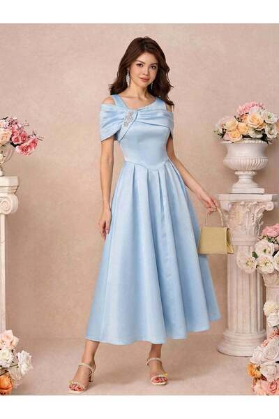 Sheya Dress, blue