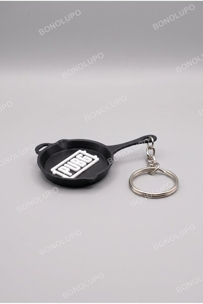Bonolupo Tava Keychain Iconic Player Gamer Bag Ornament Pubg Gift Accessory
