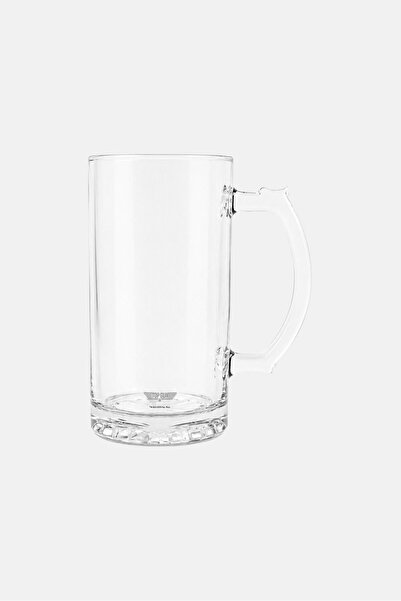 TOP GUN Tankard Glass With Metal Icon 560ml, Transparent