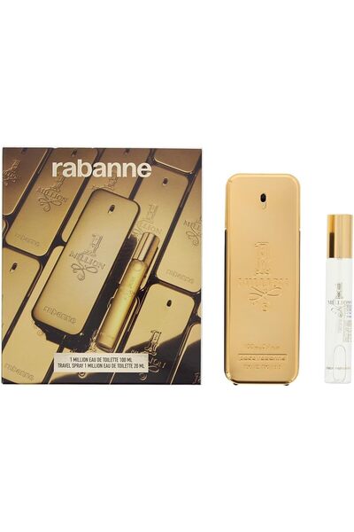 Paco Rabanne 1 Million 2 Piece Gift Set: Eau de Toilette 100ml - Eau de Toilette
