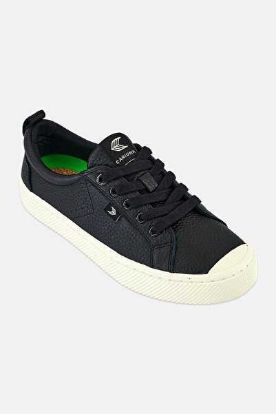 Cariuma Women OCA Low Premium Lace Up Sneakers, Black