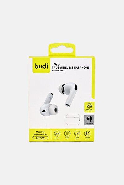 Budi Tws True Wireless Earphone, White