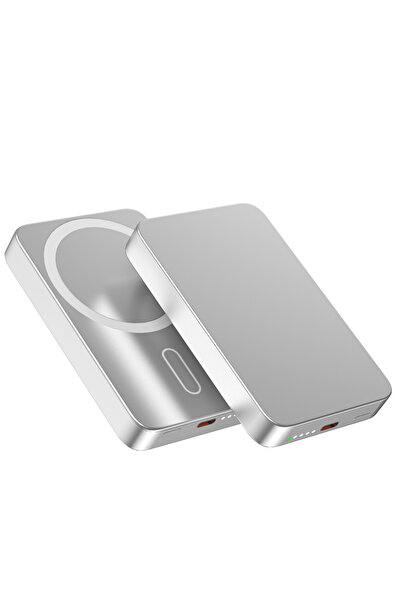 Kulstern Baterie externă 10.000 mAh cu încărcare rapidă, MagSafe, compatibilă cu iPhone 12-17 Pro și Android, cablu Type-C 20W