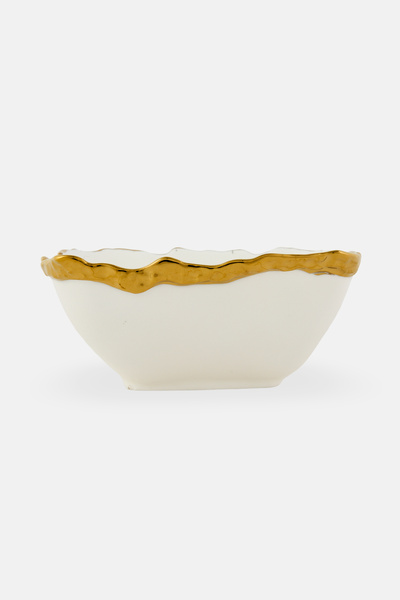YEDI HOUSEWARE Square Bowl, White
