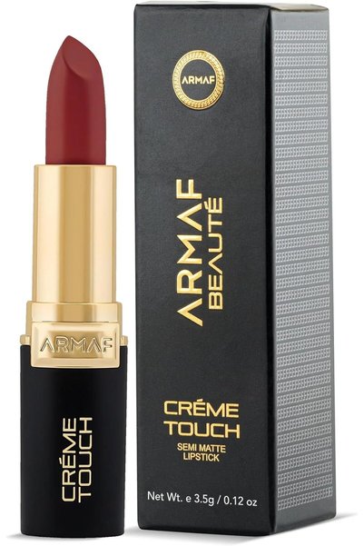 Armaf Semi-Matte Lipstick, Soft Creamy Finish, Highly Pigmented, Enriched wit...