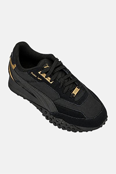 Puma Men Blktop Rider Lace Up Outdoor Shoes, Black