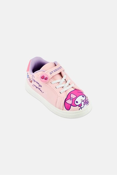 SANRIO Toddlers Girl My Melody Velcro Closure Casual Shoes, Multicolor