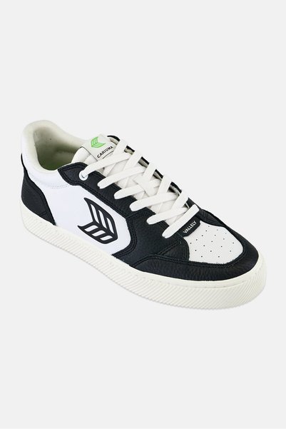 Cariuma Men Vallely Leather Lace Up Skate Shoes, Multicolor