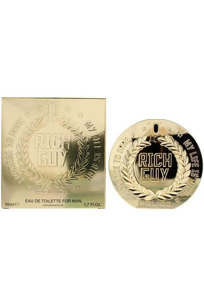 Police Rich Guy for Man Eau de Toilette Vaporiser 50 ml