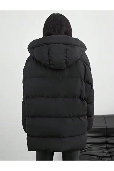 ASG TEKSTİL Oversize şişme mont