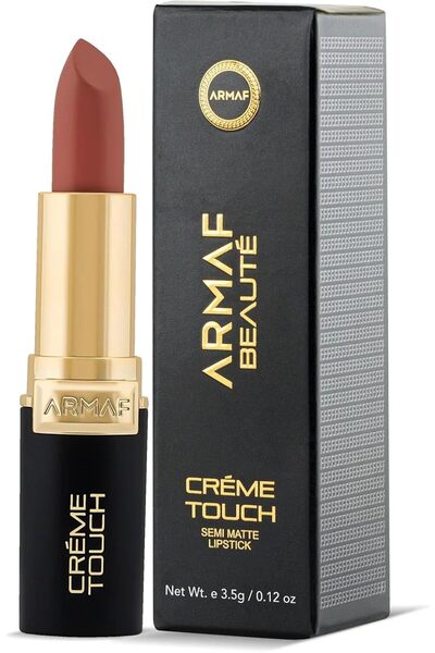Armaf Semi-Matte Lipstick, Soft Creamy Finish, Highly Pigmented, Enriched wit...