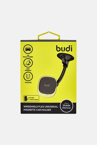 Budi Universal Magnetic Car Holder, Black
