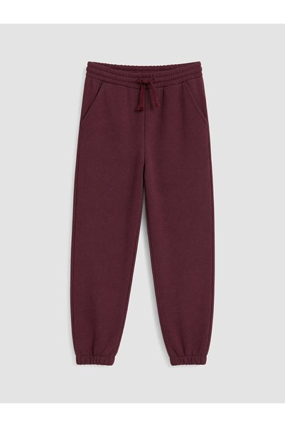 LC Waikiki Peak New Season Burgundy Boys' Jogger Sweatpants